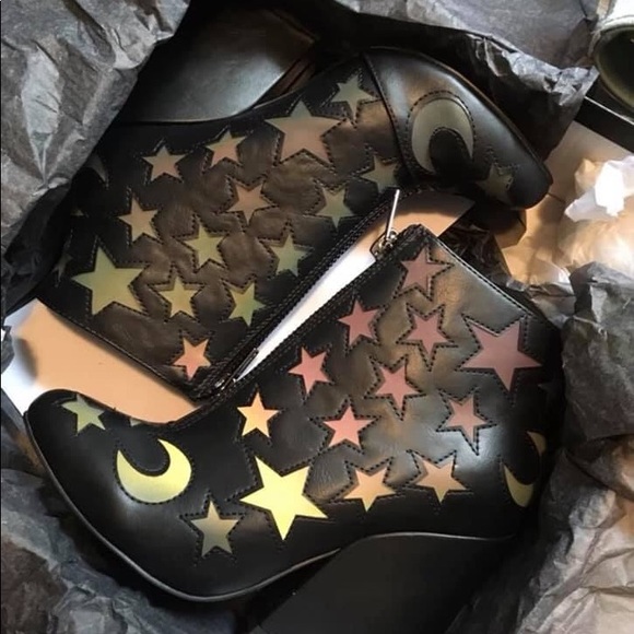Reflective Star & Moon Booties - Picture 2 of 2